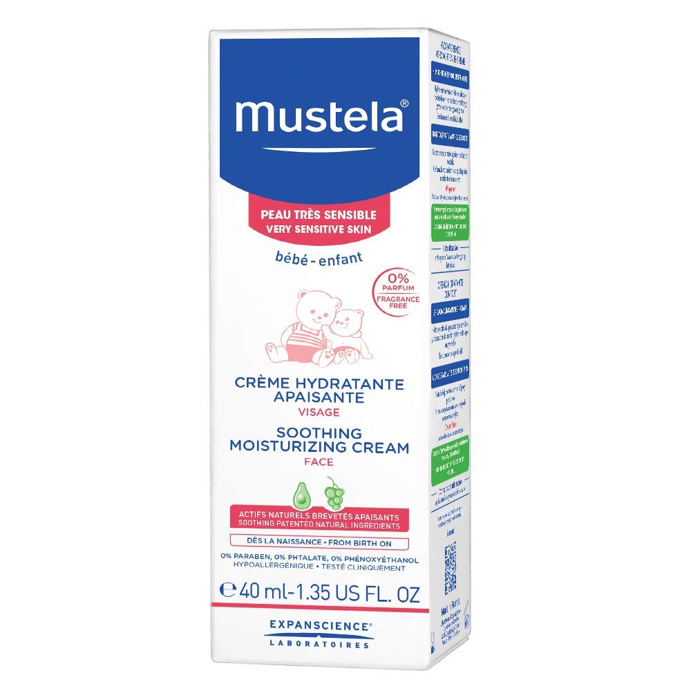 Mustela Soothing Moisturising Cream 40ml - Image 8